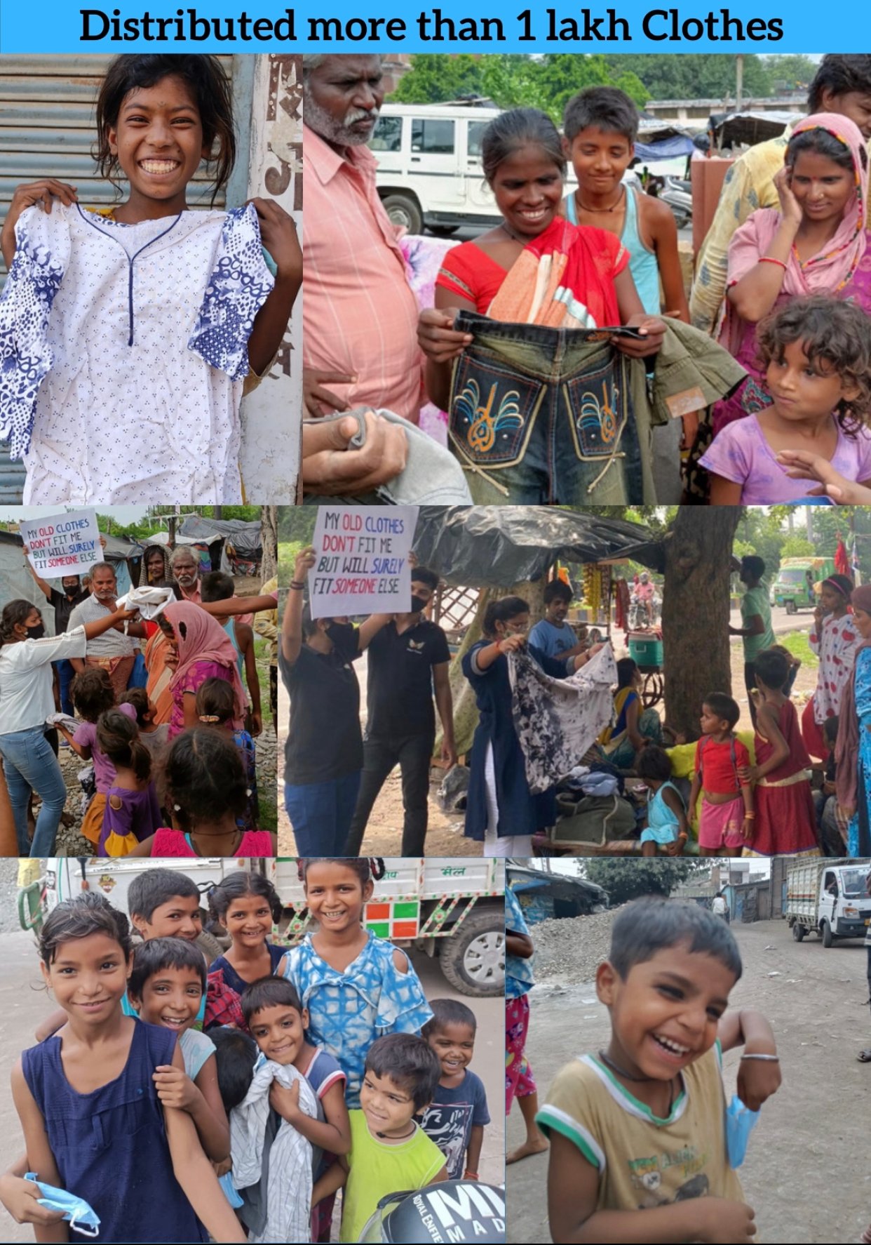 Clothes distribution